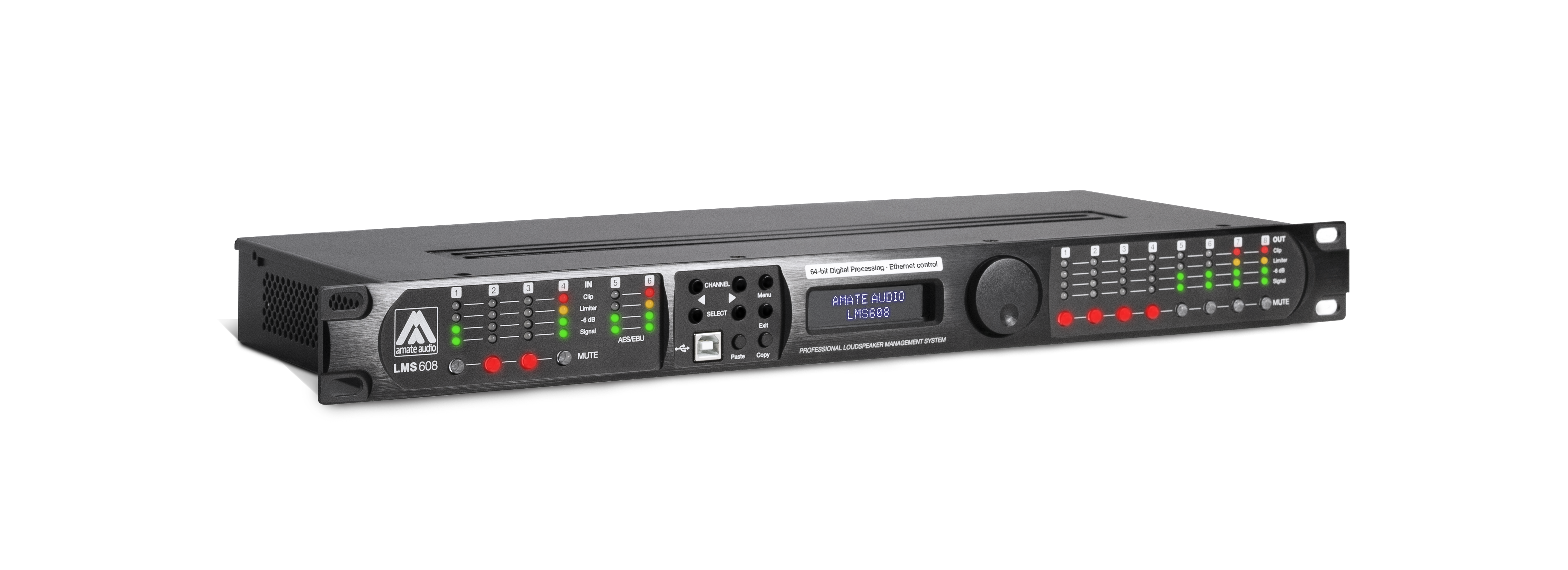 DSP Controller LMS 608 - Amate Audio