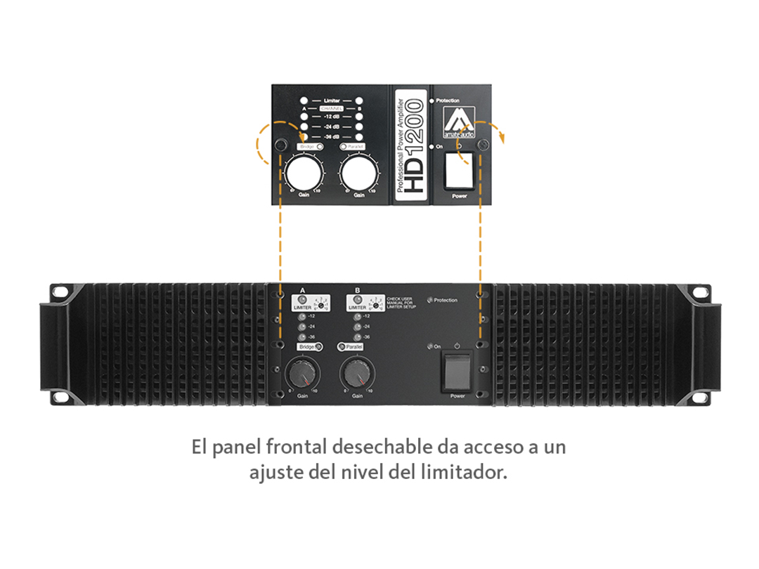 Verstärker HD1200 – Amate Audio