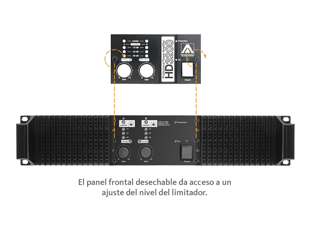 Verstärker HD3200 – Amate Audio