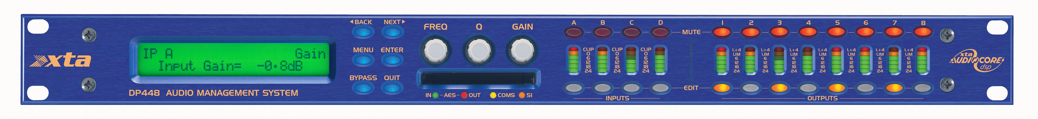 Audio-Management-System DP448 - XTA Electronics