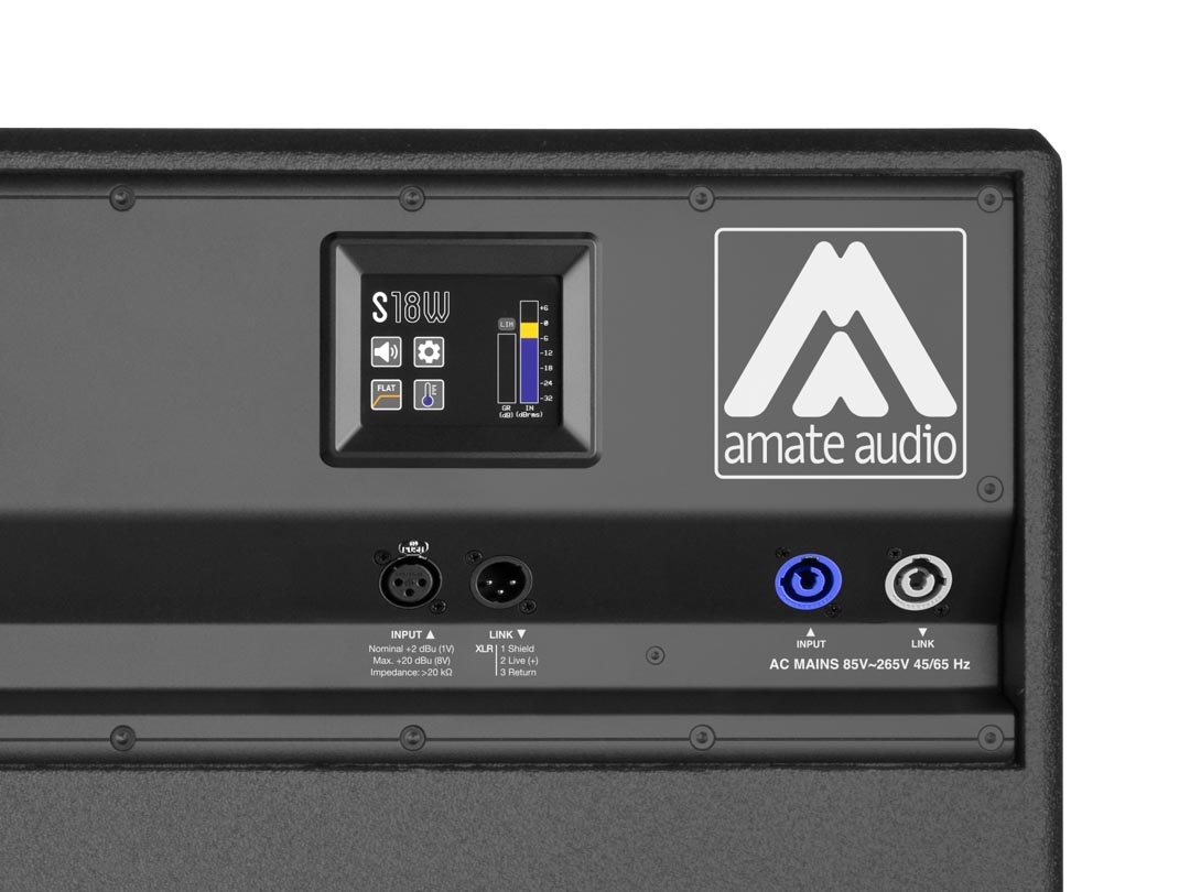 Aktiver PA Subwoofer S18W - Amate Audio